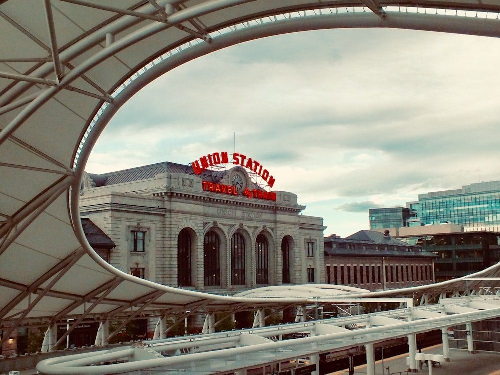 Denver Union Station and surrounding retail district